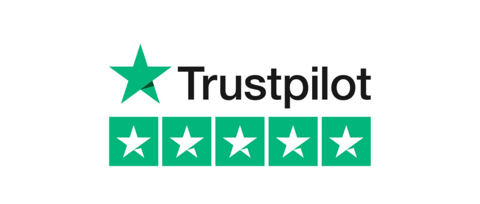 Trustpilot five-star rating