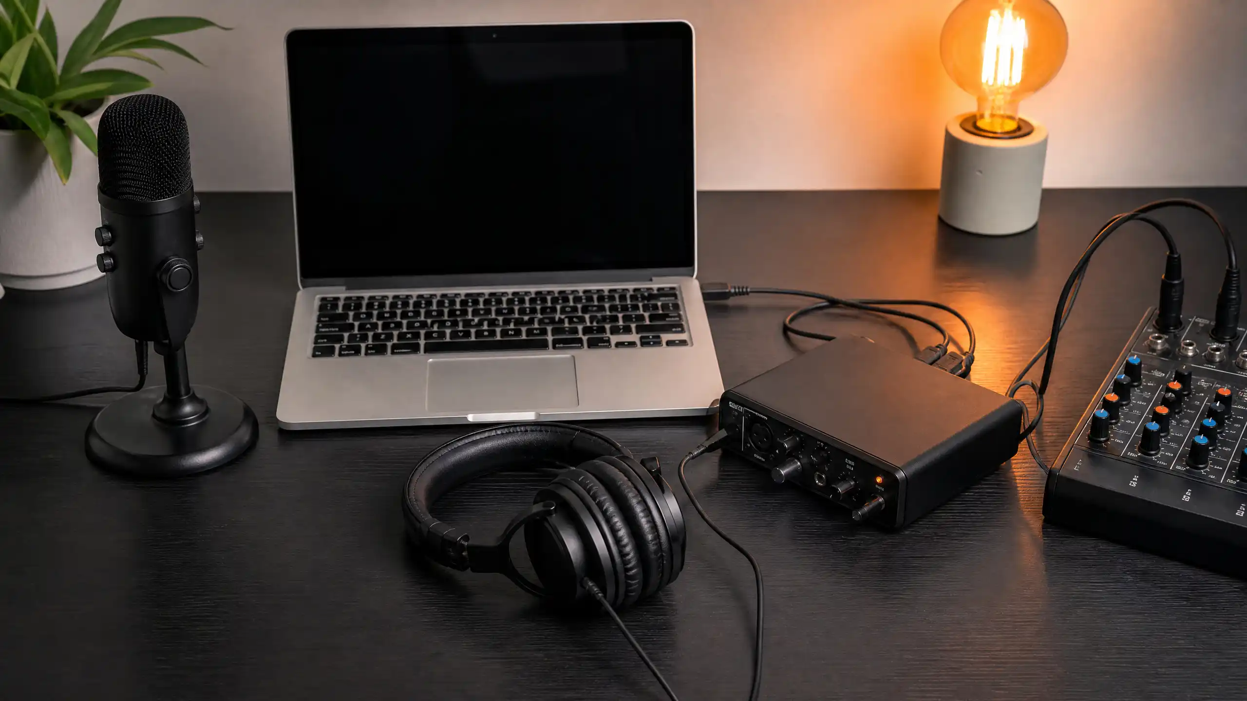 Internet radio setup ready for regular broadcasting