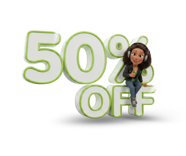 50% off Streemlion first-month promotion